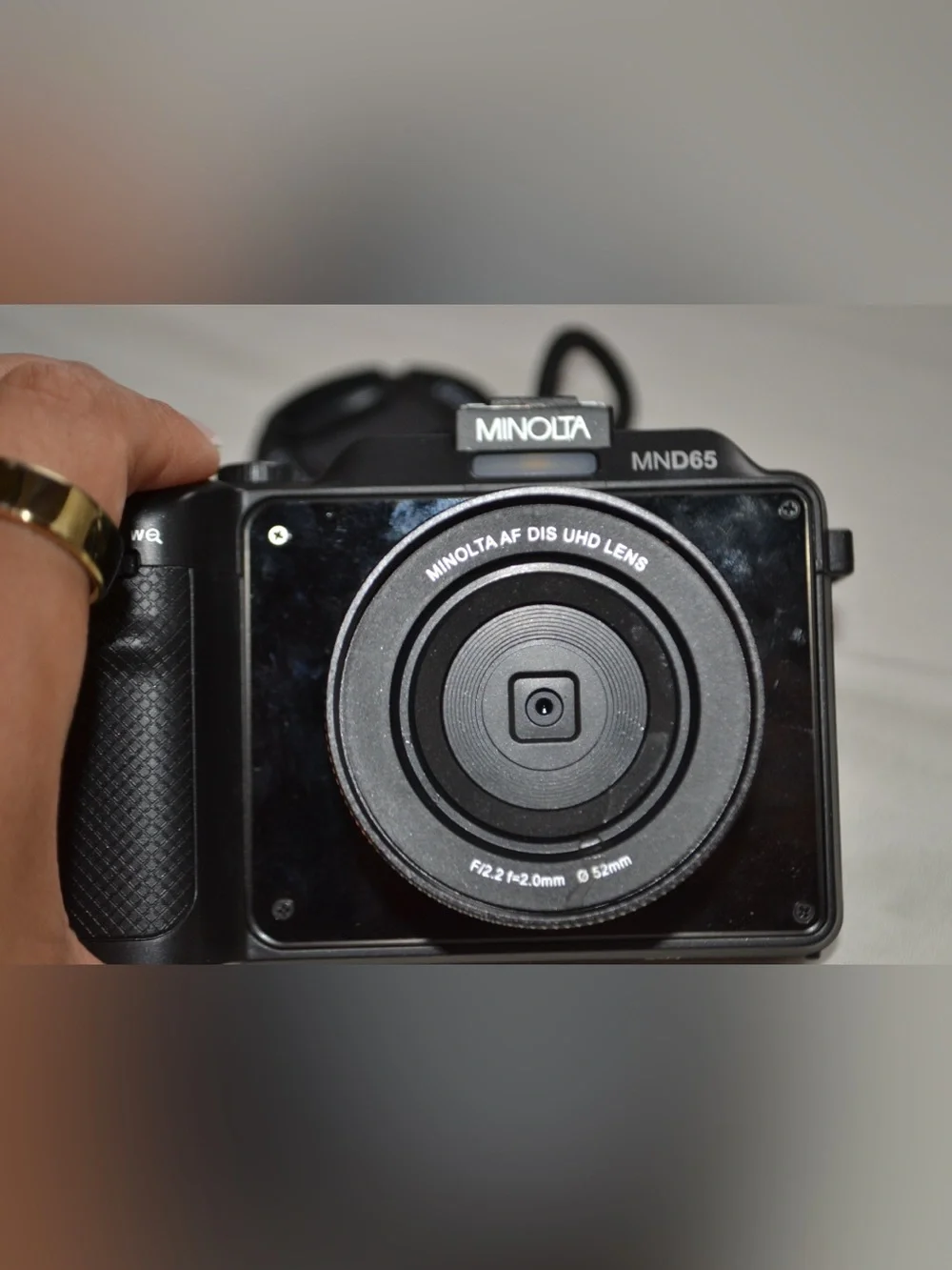 Minolta MND65 Compact Digital Camera - Black